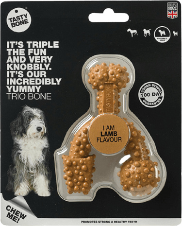 TastyBone Nylon Trio Small Dog - Lamb